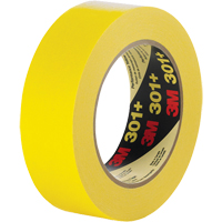 301+ Performance Masking Tape, 48 mm (2") x 54.8 m (180'), Yellow Action Paper