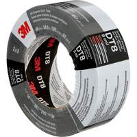 DT8 All-Purpose Duct Tape, 8 mils, Black, 48 mm (2") x 55 m (180') Action Paper