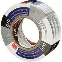 DT17 Super-Duty Duct Tape, 17 mils, Black, 48 mm (2") x 32 m (105') Action Paper
