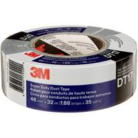 DT17 Super-Duty Duct Tape, 17 mils, Black, 48 mm (2") x 32 m (105') Action Paper