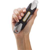 Couteau autoverrouillable, 18 mm, Acier au carbone, Robuste, Prise en Aluminium Action Paper