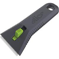 Slice Auto-Retractable Utility Scraper, Ceramic Blade, 65 mm Wide, Nylon Handle Action Paper