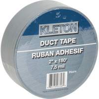 Utility Grade Duct Tape, 7.5 mils, Silver, 50 mm (2") x 55 m (180') Action Paper