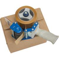 Box Sealing Tape, Acrylic Adhesive, 1.8 mils, 48 mm (2") x 110 m (328') Action Paper