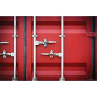 High Security Security Seal, 3-1/4", Metal, Bolt Seal Action Paper