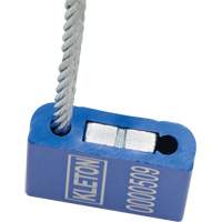 High Security Security Seal, 12", Metal, Cable Seal Action Paper