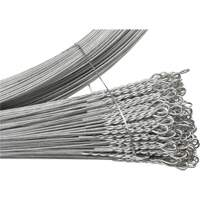 Baling Wire, Galvanized, 13-1/2' L, 13 ga. Action Paper