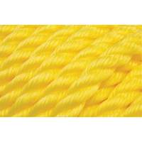 Braided Yellow Rope, Polypropylene, 144' Action Paper