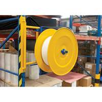 Strapping Dispenser, Polyester/Steel/Polypropylene Straps, 16"/8" Core Dia., 3"/8"/6" Roll Width Action Paper