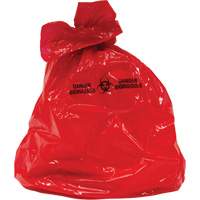 Waste Bags, Bio-Hazard, 38" L x 30" W, 2 mils Action Paper
