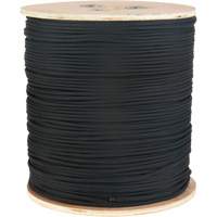 Black Paracord, Nylon, 1600' Action Paper