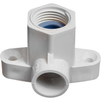 Raccord coude applique Flowguard Gold, Noeud x FPT, PVC-C, 1/2" Action Paper