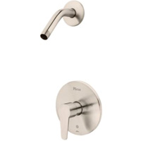 Pfirst Modern Shower Only Trim Action Paper