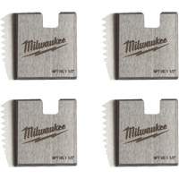 Matrices de tuyauterie portables NPT, Pour tuyau de 1-1/2", Acier rapide Action Paper