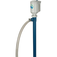 PFM-48 Drum Pump Kit with M3V Motor, Polypropylene/PVDF/Stainless Steel Action Paper