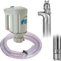 PFS-40 Drum Pump Kit with M3V Motor, Stainless Steel Action Paper