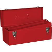 Tool Box, 7-1/8" D x 19" W x 7-1/2" H, Red Action Paper