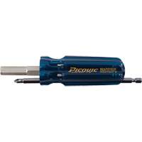 The Mariner Multibit Screwdriver, 6" L, Plastic Handle Action Paper