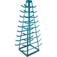 Supports pour tuyaux - Rangement horizontal, Horizontal, 9 Niveaux, 18" la x 40" p x 84" h, 1800 lb Cap. Action Paper