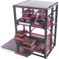E-Z Glide Roll-Out Shelving - Additional Shelves, Steel, 48" W x 48" D Action Paper