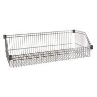 Wire Basket Shelf, 24" W x 48" D, 400 lbs. Capacity Action Paper