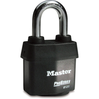 Cadenas Pro-Series Weather Tough, Noir, Cl&eacute;s diff&eacute;rentes, Acier lamin&eacute;, Largeur de 2-3/8" Action Paper