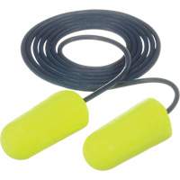 Bouchons d'oreilles d&eacute;tectables E-A-Rsoft, Avec cordon, R&eacute;gulier, Vrac - Sac en poly, NRR dB 32 Action Paper