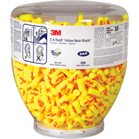 Bouchons d'oreilles E-A-RSoft Yellow Neon, Vrac - Contenant Action Paper