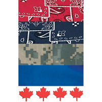 Cool Offs Bandana, Red Action Paper