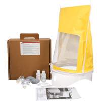 FT-30 Fit Test Kit with Testing Solution, Qualitative, Bitter Testing Solution Action Paper