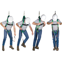 Miller&reg; Relief Step Suspension Trauma Straps Action Paper