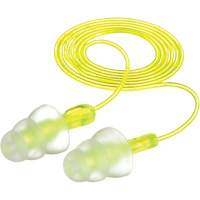 E-A-R Tri-Flange Reusable Earplugs, Corded, Bulk - Polybag, 26 dB NRR, One-Size Action Paper