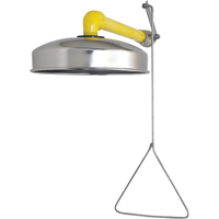 Horizontal Supply Emergency Shower Stations, Wall-Mount Action Paper