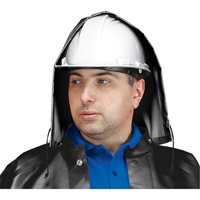 Capuchon imperm&eacute;able SBR Vulcan, Taille unique, Noir, Caoutchouc Action Paper