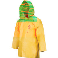 Neo-Slick Chemical & Acid Resistant Rain Jacket, Small, Yellow, Neoprene Action Paper