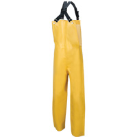 Neo-Slick Chemical & Acid Resistant Rain Pants, Small, Neoprene, Yellow Action Paper