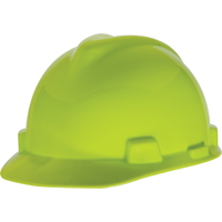 V-Gard<sup>®</sup> Protective Caps - 1-Touch™ suspension, Quick-Slide Suspension, High Visibility Lime-Yellow SAM581 | Action Paper