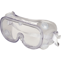 Z300 Safety Goggles, Clear Lens, Anti-Fog, Indirect Vent Action Paper
