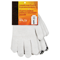 Dotted String Knit Gloves, Poly/Cotton, Single Sided, 7 Gauge, X-Large Action Paper