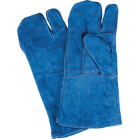 Gants de soudage &agrave; pouce & paume doubles, Cuir de vache refendu, Taille Grand Action Paper