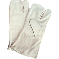 Gants de soudeur d'usage standard, Cuir de vache refendu, Taille Grand Action Paper