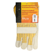 Standard-Duty Dry-Palm Fitters Gloves, X-Large, Grain Cowhide Palm, Cotton Inner Lining Action Paper