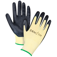 Superior Grip Cut-Resistant Gloves, Size Small/7, 13 Gauge, Foam Nitrile Coated, Aramid Shell, ANSI/ISEA 105 Level 3/EN 388 Level 5 Action Paper