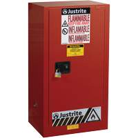 Armoire de s&eacute;curit&eacute; pour la peinture et les encres combustibles EX Sure-Grip, 20 gal., 2 tablettes Action Paper