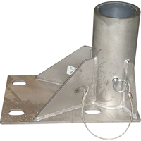 Syst&egrave;mes de sauvetage en espaces clos XTIRPA de Innova - Base de plancher en acier inoxydable Action Paper