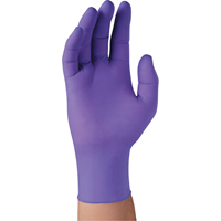 Gants d'examen Kimtech, T-Grand, Nitrile, 6 mils, Sans poudre, Mauve, Classe 2 Action Paper