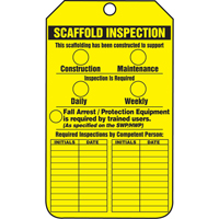 Inspection Tags, Cardstock, 3-1/8" W x 5-7/8" H, English Action Paper