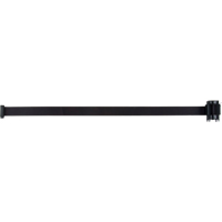 Tape Cassette for Build-Your-Own Crowd Control Barriers, 7', Black Tape Action Paper