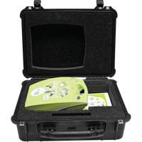 Grande mallette de transport Pelican pour DEA, Zoll AED Plus Pour, Non m&eacute;dical Action Paper
