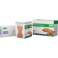 Bandages, Bout de doigt, 3", Tissu, St&eacute;rile Action Paper